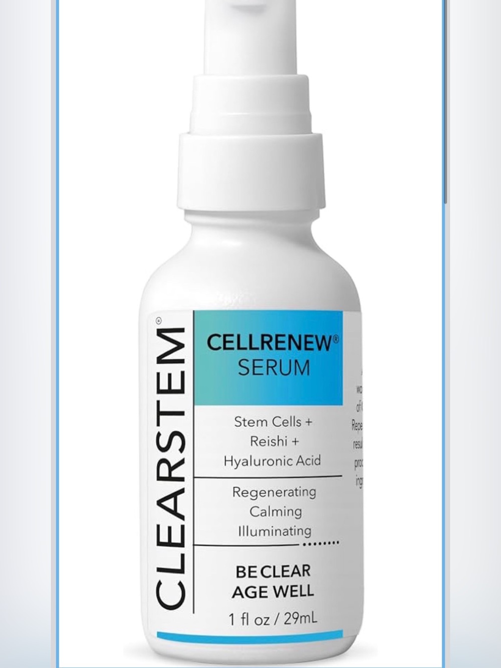 CLEARSTEM Cell Renew Serum